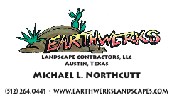 Earthwerks Landscaping Contractors Business card